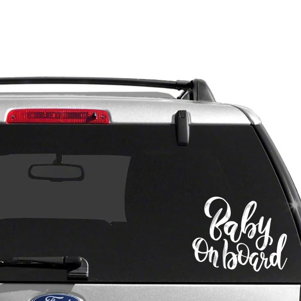 Car Window Decal - Baby on Board