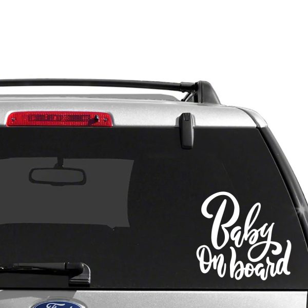Car Window Decal - Baby on Board
