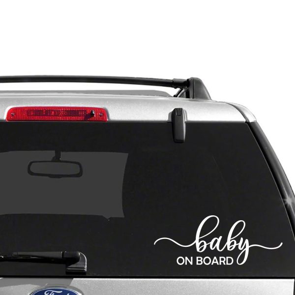 Car Window Decal - Baby on Board
