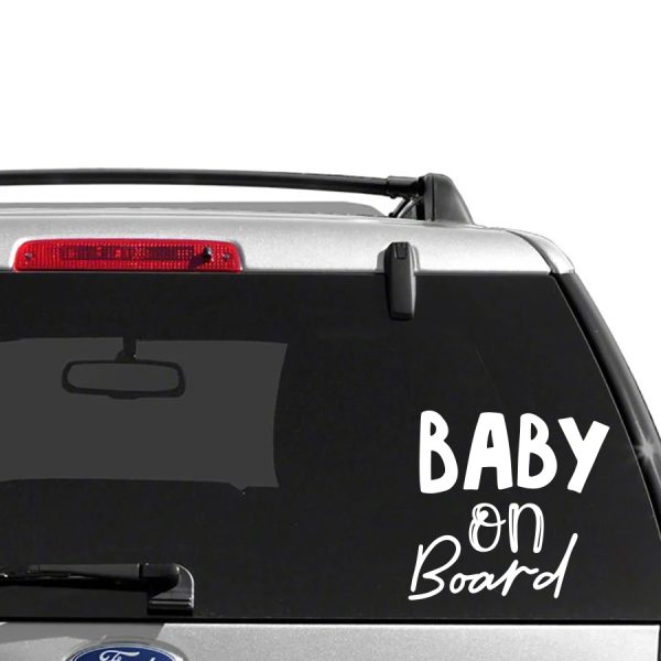 Car Window Decal - Baby on Board