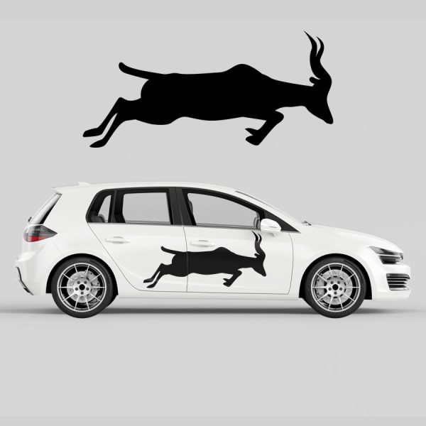 Car Door Decal - Running Animal - Image 3