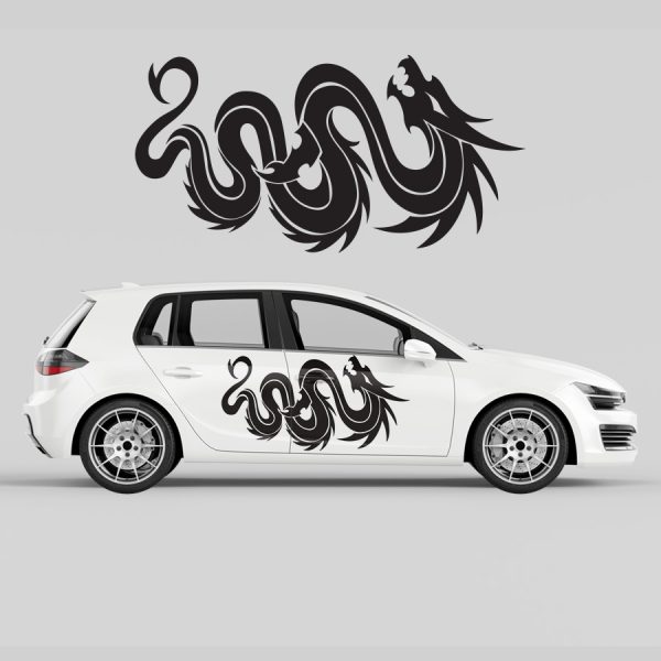 Car Door Decal - Dragon