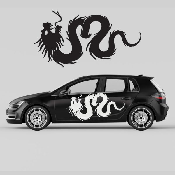 Car Door Decal - Dragon - Image 4