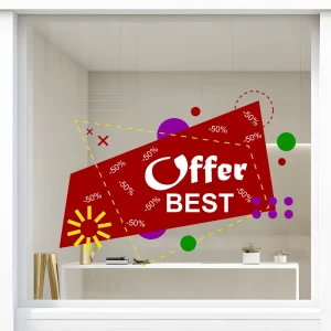 Storefront Decal - Offer Best