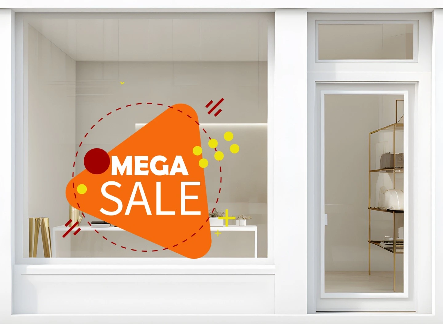 Storefront Decal - Mega Sale - Image 2