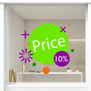 Storefront Decal - Price
