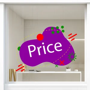 Storefront Decal - Price