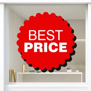 Storefront Decal- Best Price