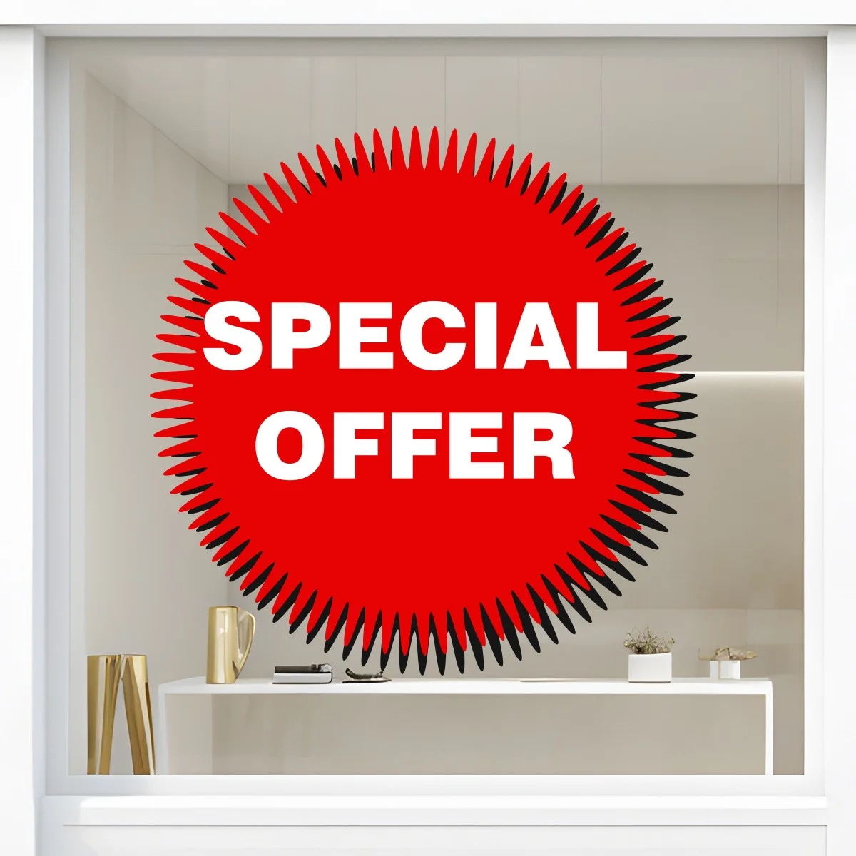 Storefront Decal- Special Offer