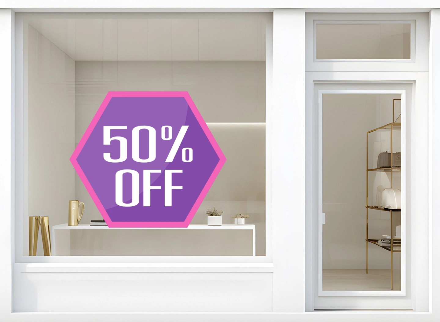 Storefront Decal- 50% Off - Image 2