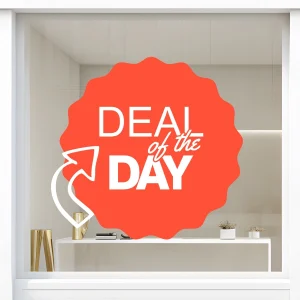 Storefront Decal- Deal Of The Day