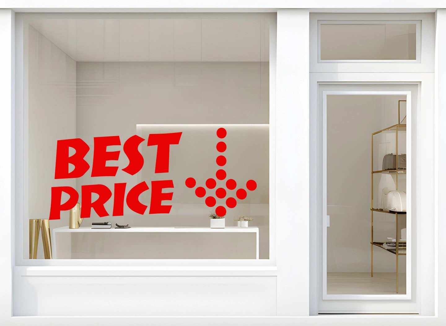 Storefront Decal- Best Price - Image 2
