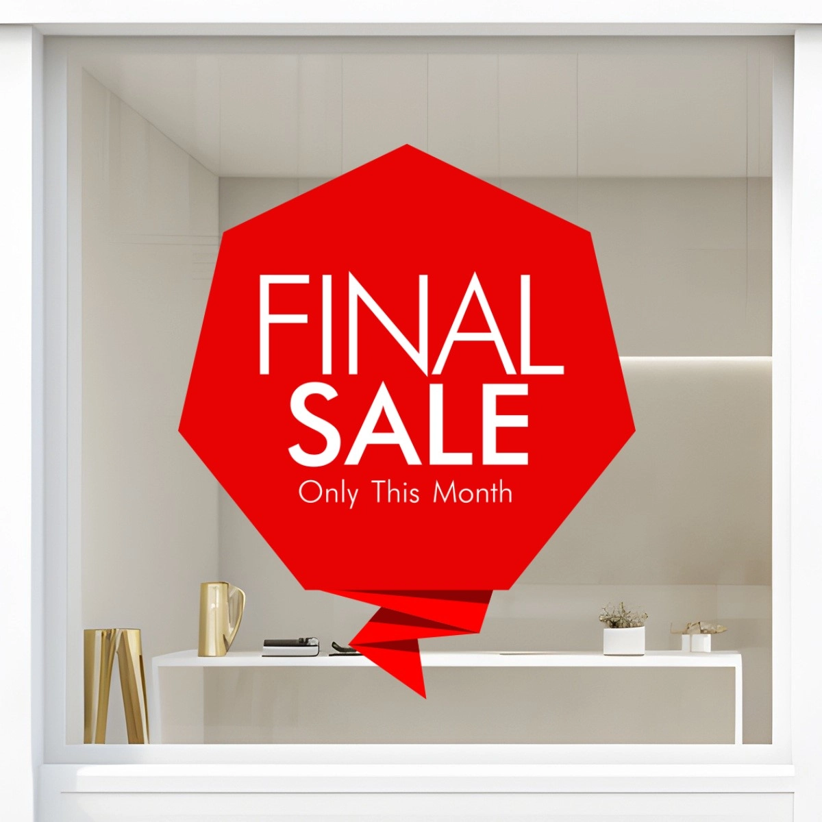 Storefront Decal- Final Sale