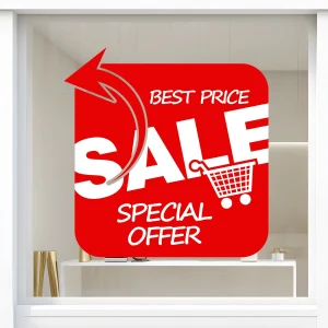 Storefront Decal- Sale Special Offer